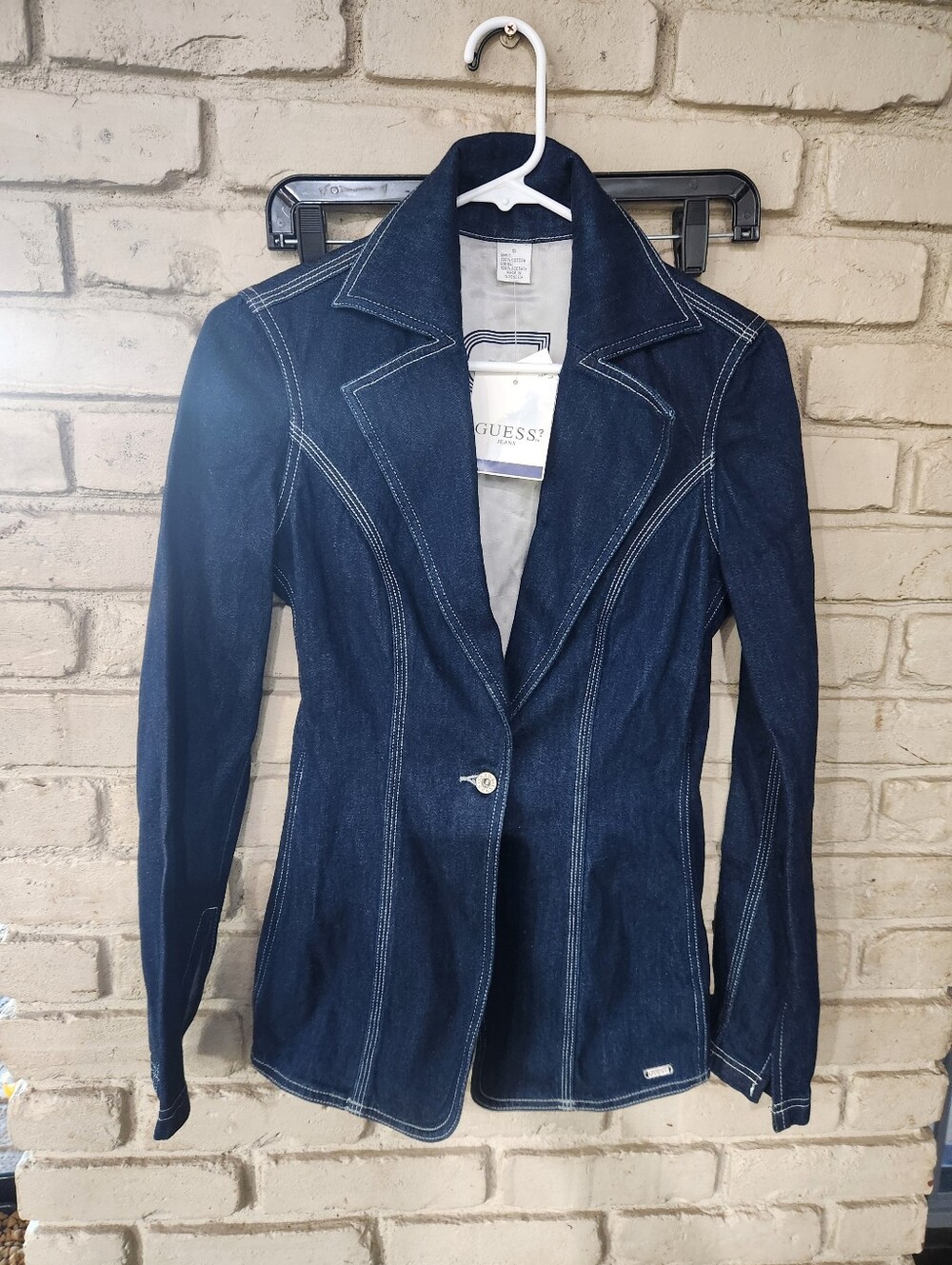 NWT Women's Guess Denim Blazer